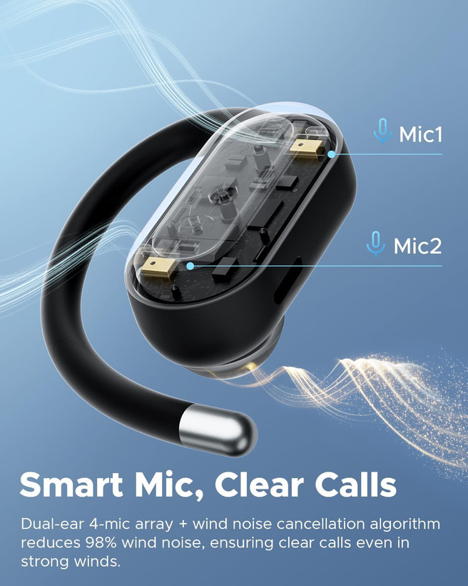 هدفونهای Open-Ear (با طراحی باز) برند truefree مدل EarFit DS1