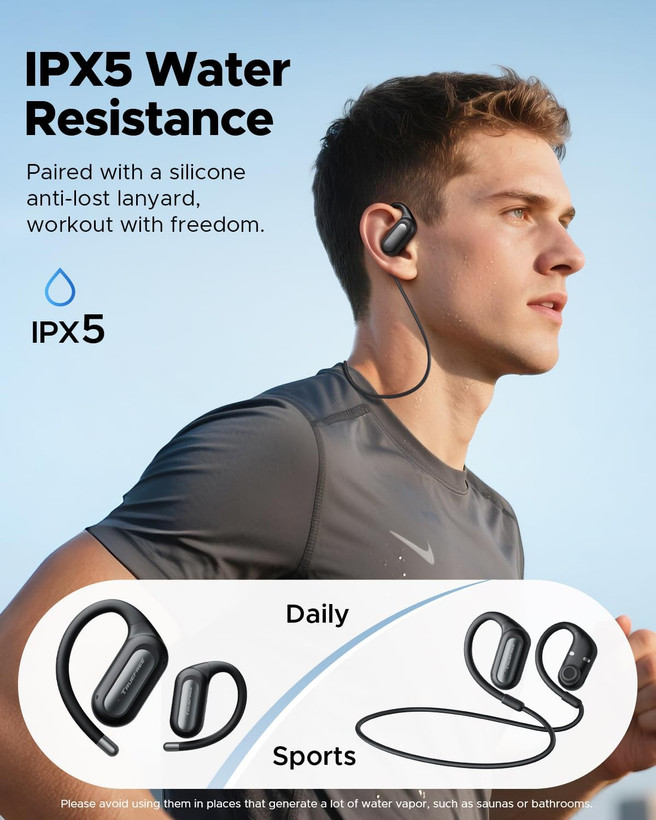 هدفونهای Open-Ear (با طراحی باز) برند truefree مدل EarFit DS1