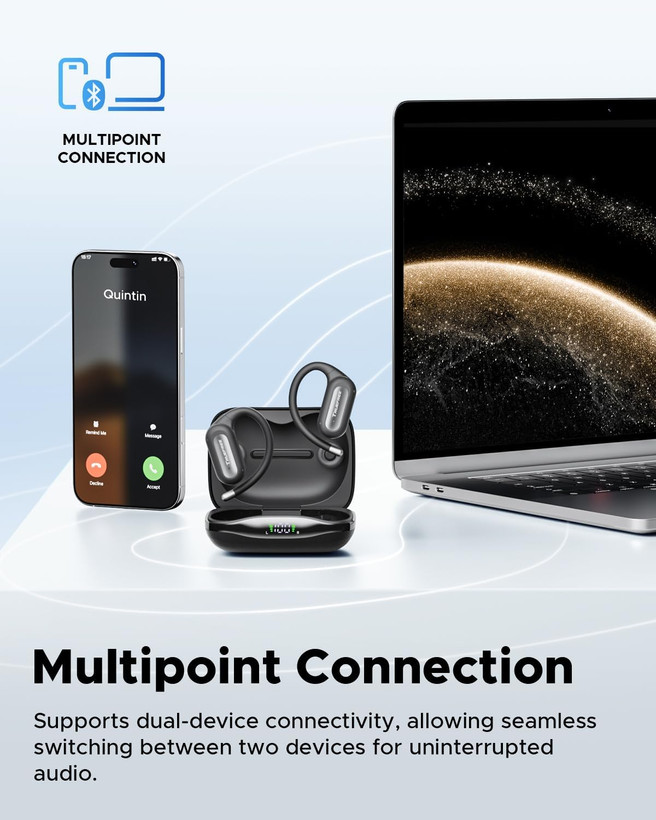 هدفونهای Open-Ear (با طراحی باز) برند truefree مدل EarFit DS1