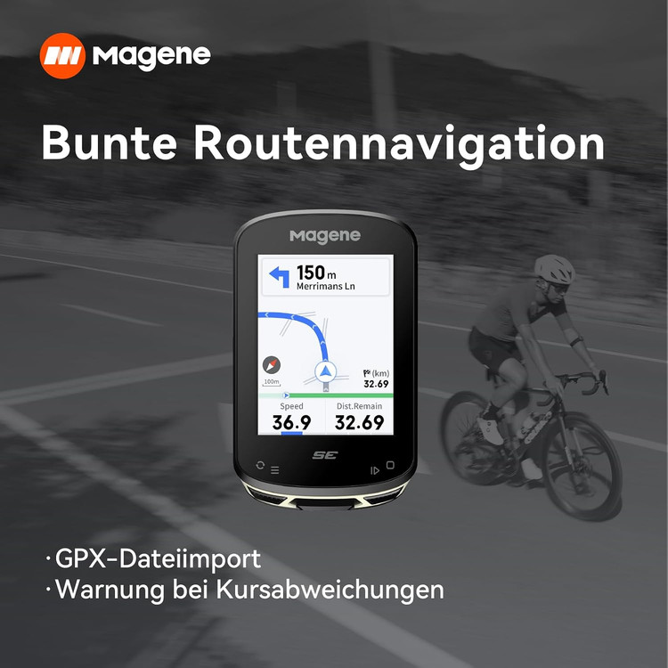 کامپیوتر دوچرخه و GPS برند Magene مدل C506 SE